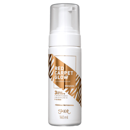 Skelt Red Carpet Glow - Mousse  Auto Bronzeador 140ml