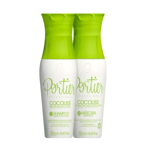 Portier Kit Cocoliss - Shampoo 250ml + Mascara 250ml