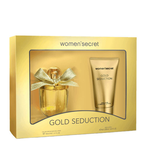 Kit Women Secret Gold Seduction - Eau de Parfum 100ml + Body Lotion 200ml