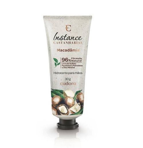 Eudora Instance Macadâmia - Creme Hidratante Para Mãos 30g