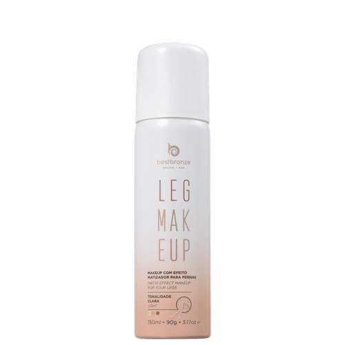 Best Bronze Leg Mak Eup Cor Clara - Maquiagem para Pernas 150ml