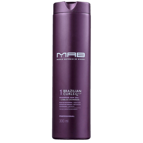 MAB Marco Antônio de Biaggi Brazilian Curls - Shampoo 300ml