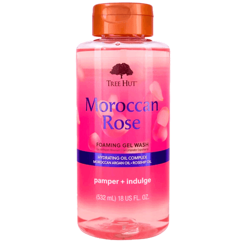 Tree Hut Moroccan Rose Foaming Gel Wash - Sabonete Corporal 532ml