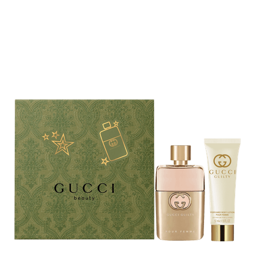 Kit Gucci Guilty Pour Femme - Eau de Parfum 50ml + Body Lotion 50ml