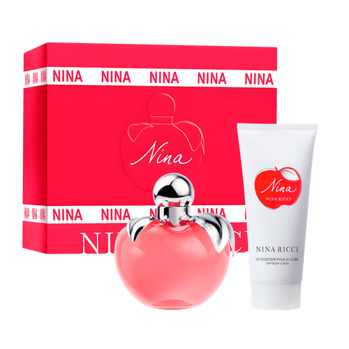 Kit Nina Ricci Nina Feminino - Eau de Toilette 80ml + Body Lotion 100ml