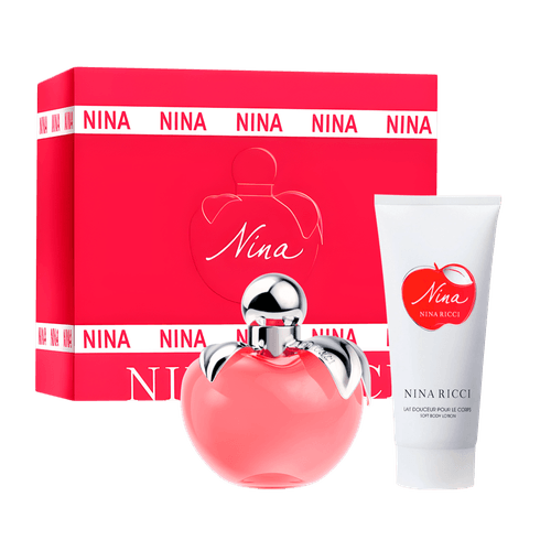 Kit Nina Ricci - Nina Eau de Toilette 80ml + Body Lotion 100ml