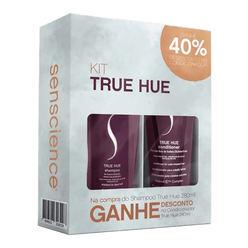 Kit Senscience True Hue - Shampoo 280ml + Condicionador 240ml