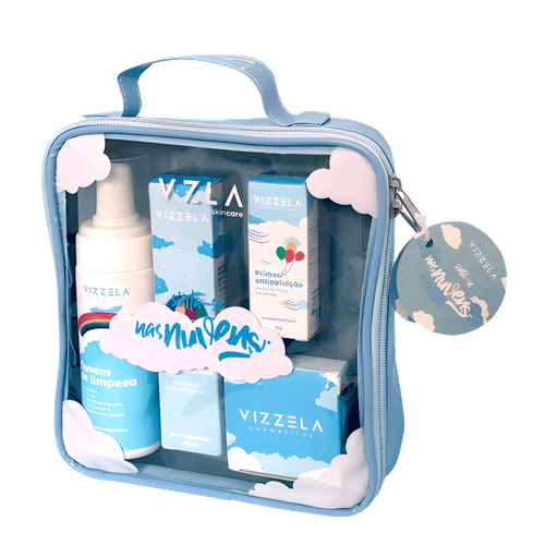 Kit Vizzela Nas Nuvens c/4 itens - Linha Skincare