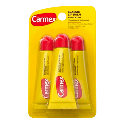 Kit Carmex Classic Original c/3 lip Balm - Hidratante Labial 10g