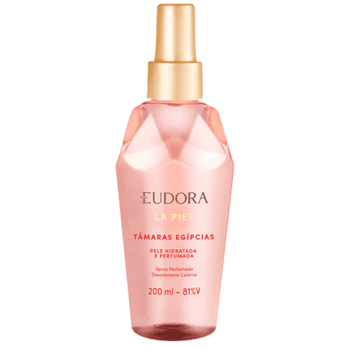 Eudora La Piel Tâmaras Egípcias - Body Spray Desodorante Colônia 200ml