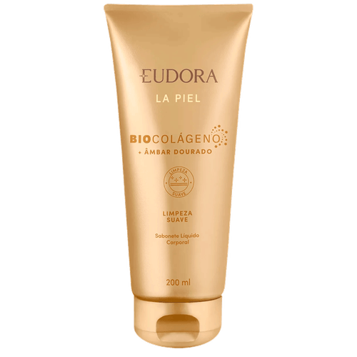 Eudora La Piel Âmbar Dourado - Sabonete Líquido Corporal 200ml