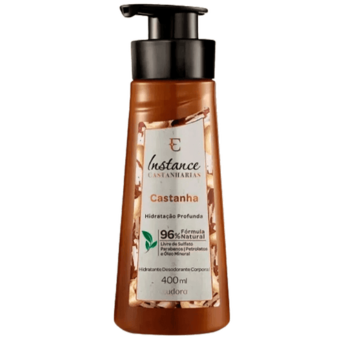 Eudora Instance Castanharias Castanha - Loção Hidratante Corporal 400ml