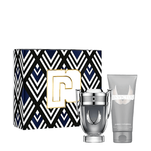 Kit Paco Rabanne Invictus Platinum - Eau de Parfum 100ml + Shampoo 100ml