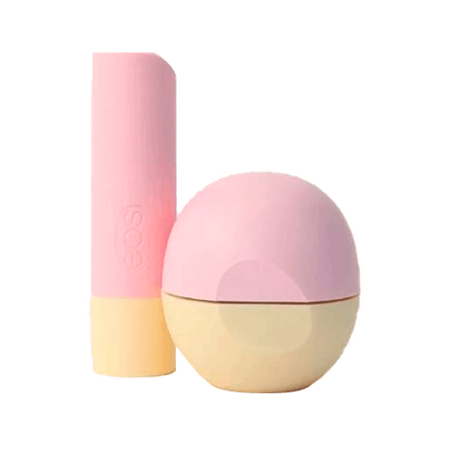 Kit EOS Lip Balm - Stick Birthday Cake 4g + Sphere Birthday Cake 7g