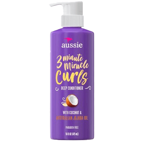 Aussie 3 Minute Miracle Curls Coonut & Aistralian Jojoba Oil - Condicionador 475ml