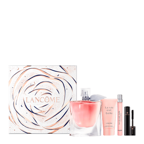 Kit Lancôme La Vie Est Belle - Eau de Parfum 100ml + Body Lotion 50ml + Miniatura 10ml + Hypnôse Máscara de Cílios 2ml