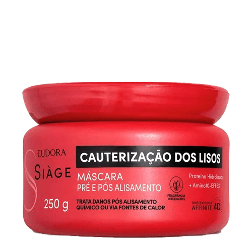 Eudora Siàge Cauterização dos Lisos - Máscara Pré e Pós Alisamento 250g