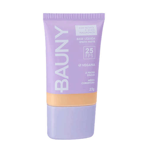 Bauny Efeito Matte - Base Facial Vegana 27g