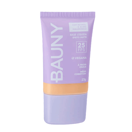 Bauny Efeito Matte - Base Facial Vegana 27g