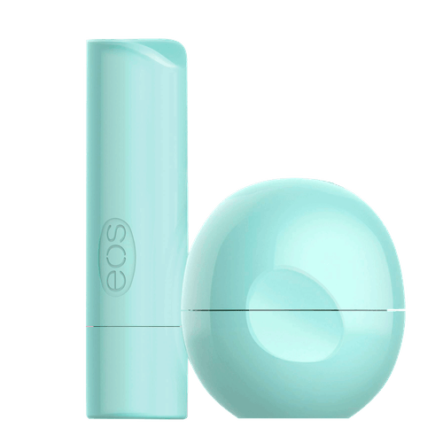 Kit EOS Lip Balm - Stick Mint Organic 4g + Sphere Mint Organic 7g