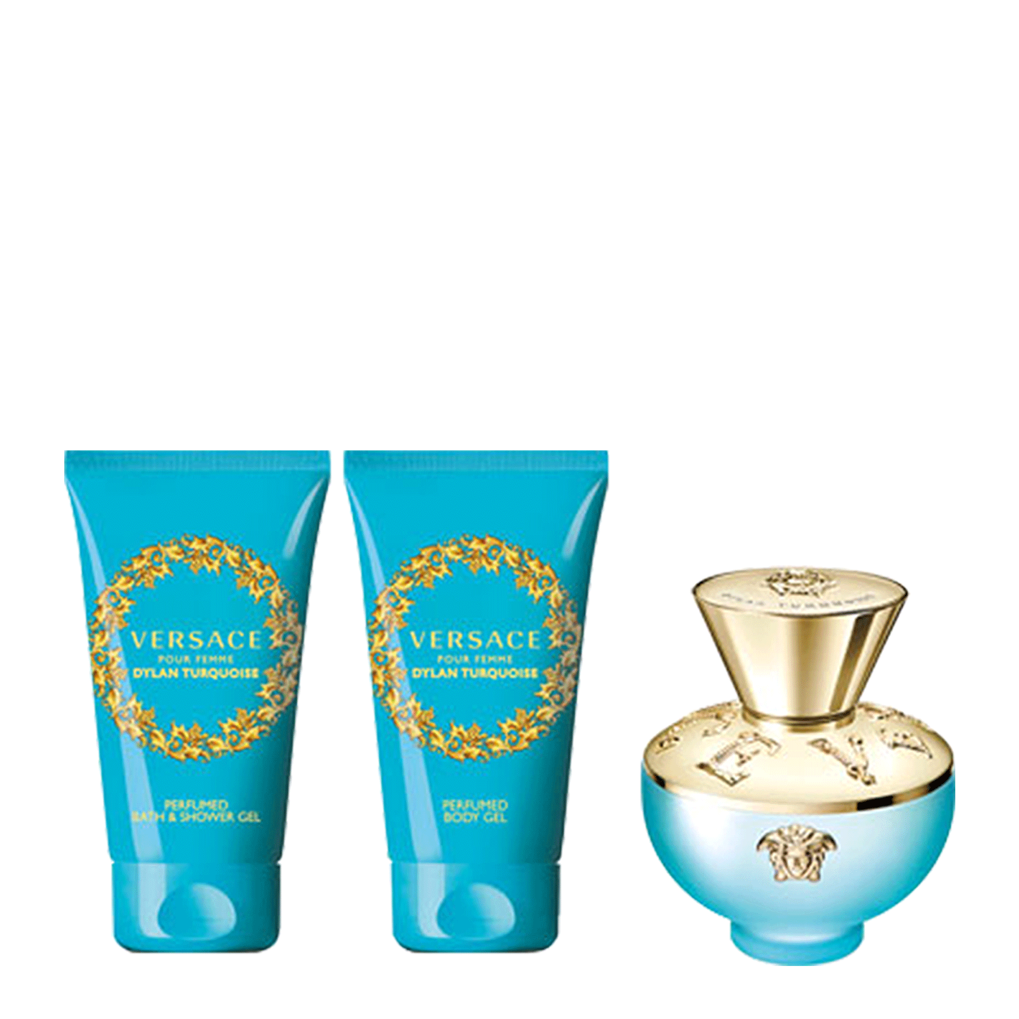Kit Versace Pour Femme Dylan Turquoise Eau De Toilette 100ml +