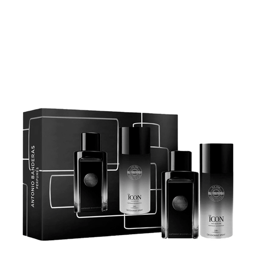 Kit Banderas The Icon Masculino - Eau de Parfum 100ml + Desodorante 150ml