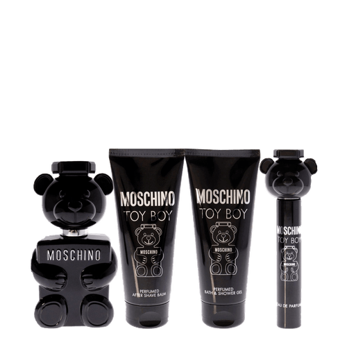 Moschino Toy Boy Kit Shower Gel 100ml + Balm 100ml + Eau de Parfum 100ml + Eau de Parfum 10ml