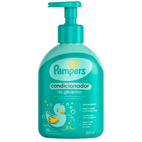 Pampers Glicerina - Condicionador Infantil 200ml