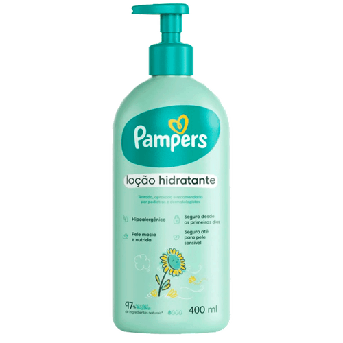 Pampers Girassol - Loção Hidratante 400ml