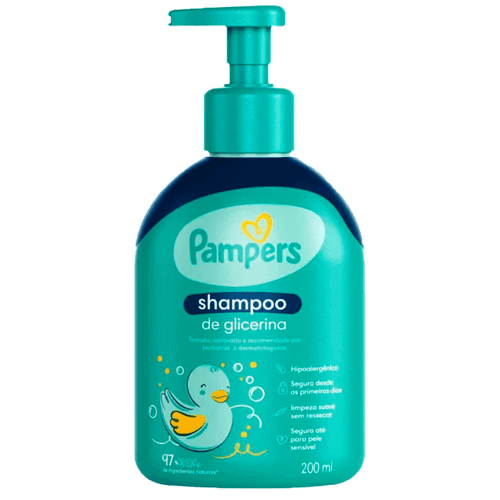 Pampers Glicerina - Shampoo 200ml