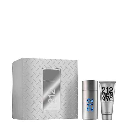 Kit Carolina Herrera 212 For Men - Eau De Toilette 100ml + Gel Shave 100ml