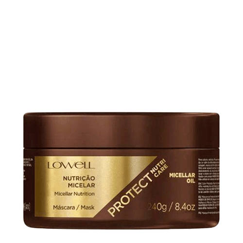 Lowell Nutrição Micelar Protect Nutri Care - Máscara Capilar 240g