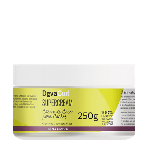 Deva Curl Supercream - Ativador de Cachos 250g