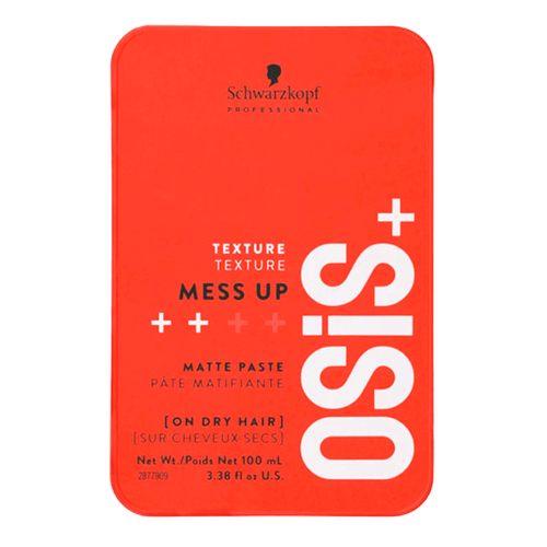 Schwarzkopf Professional Osis Mess Up Texture Paste Matte - Pasta De Fixação 100ml