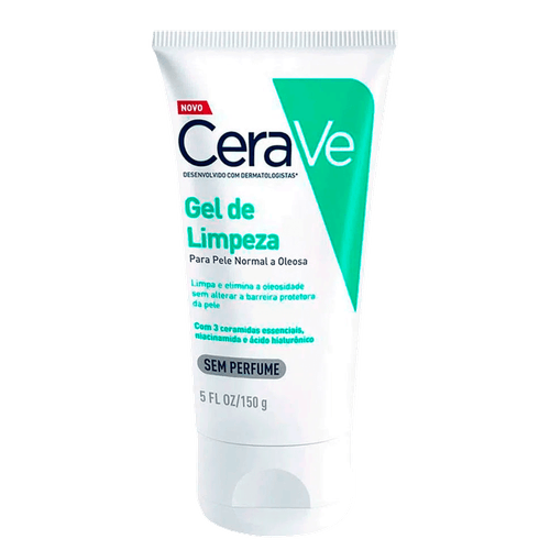 CeraVe Pele Normal A Oleosa - Gel De Limpeza Facial 150g