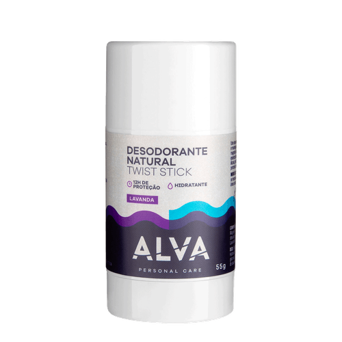 Alva Personal Care Twist Stick Lavanda - Desodorante Natural 55g