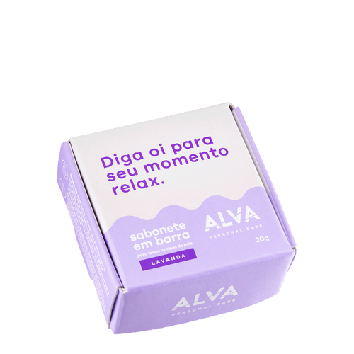 Alva Personal Care Lavanda - Sabonete em Barra 20g