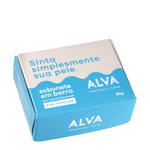 Alva Personal Care Sem Perfume - Sabonete em Barra 90g