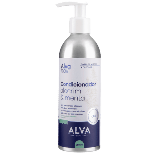 Alva Personal Care Alecrim & Menta - Condicionador Vegano 250ml