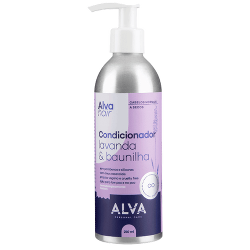 Alva Personal Care Lavanda & Baunilha - Condicionador Vegano 250ml