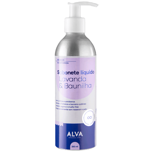 Alva Personal Care Lavanda & Baunilha -Sabonete Líquido 250ml