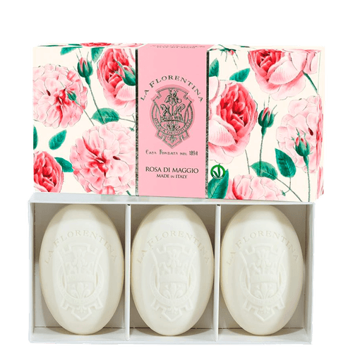 La Florentina Rosa Di Maggio - Sabonete Em Barra 3x150g