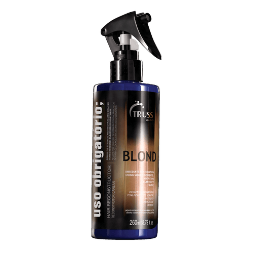 Truss Uso Obrigatório Blond - Tratamento Reconstrutor 260ml