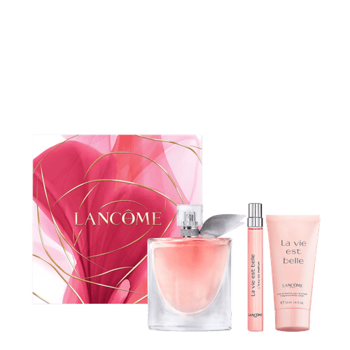 Kit Lancôme Coffret La Vie Est Belle - Eau De Parfum 100ml + Eau De Parfum 10ml + Body Lotion 50ml