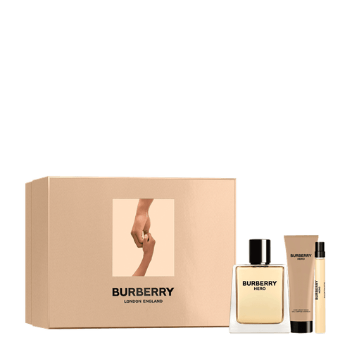 Kit Burberry Hero - Eau de Toilette 100ml + Shower Gel 75ml + Eau de Toilette 10ml