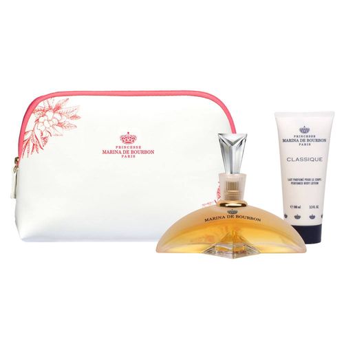 Kit Marina De Bourbon Coffret Classique Eau de Parfum 100ml + Loção Corporal 100ml