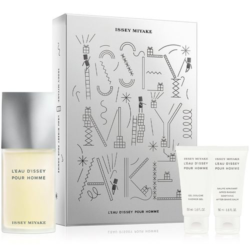 Kit Issey Miyake L'eau D'Issey Pour Homme Eau de Toilette 125ml + Gel Douche 50ml + After-shave 50ml