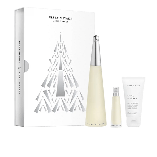 Kit Issey Miyake L'eau D'Issey Eau de Toilette 100ml + Body Lotion 50ml + Eau de Toilette 10ml