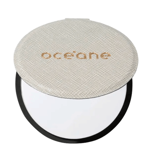 Océane Capri Slim Pocket Mirror Bege - Espelho Compacto