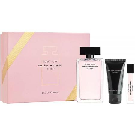 Narciso Rodriguez For Her Eau De Parfum 100ml + Eau de Parfum 10ml + For Her Body lotion 50ml